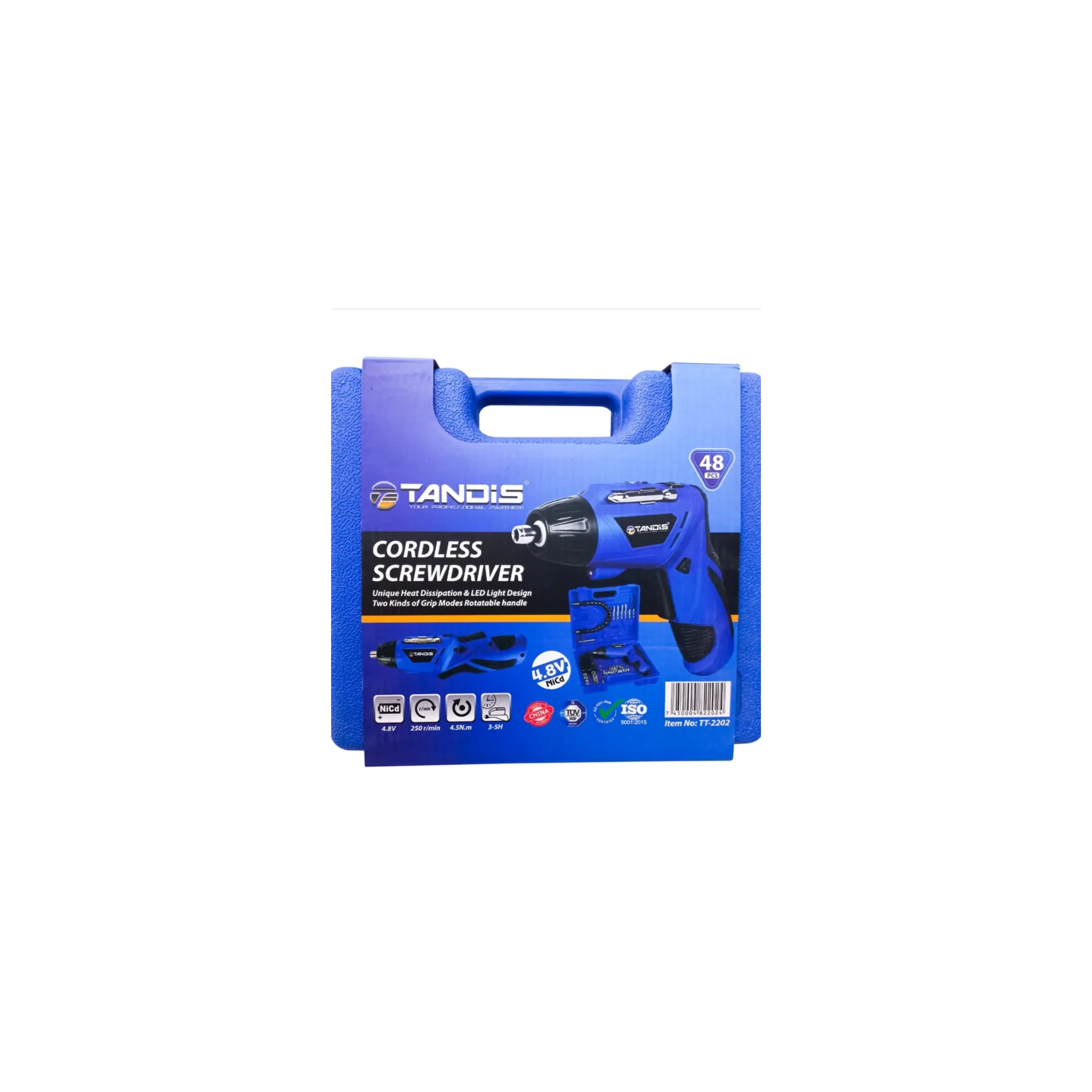 پیچ گوشتی شارژی تندیس مدل TT-2202 پیچ گوشتی شارژی تندیس مدل TT-2202