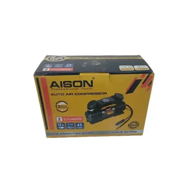 کمپرسور باد فندکی آیسون مدل AI-C2121 دوسیلندر فشار سنگین
